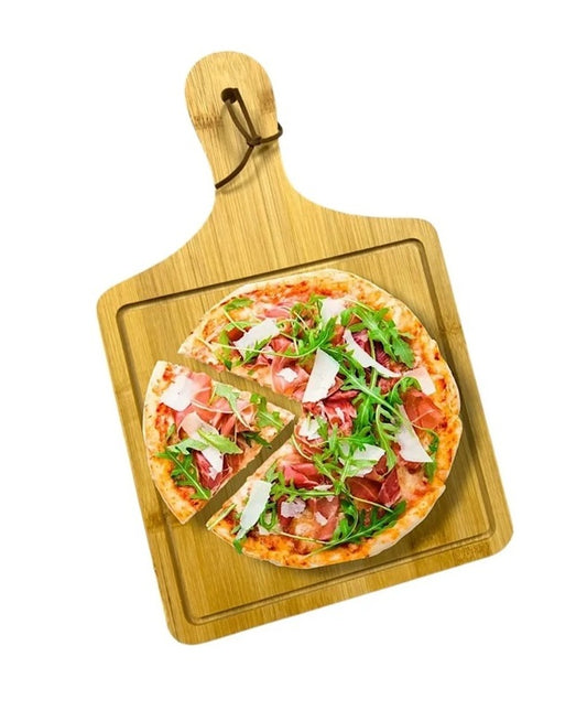 Tabla Madera Tablas Picoteo Plato De Madera Tabla Pizza 36cm
