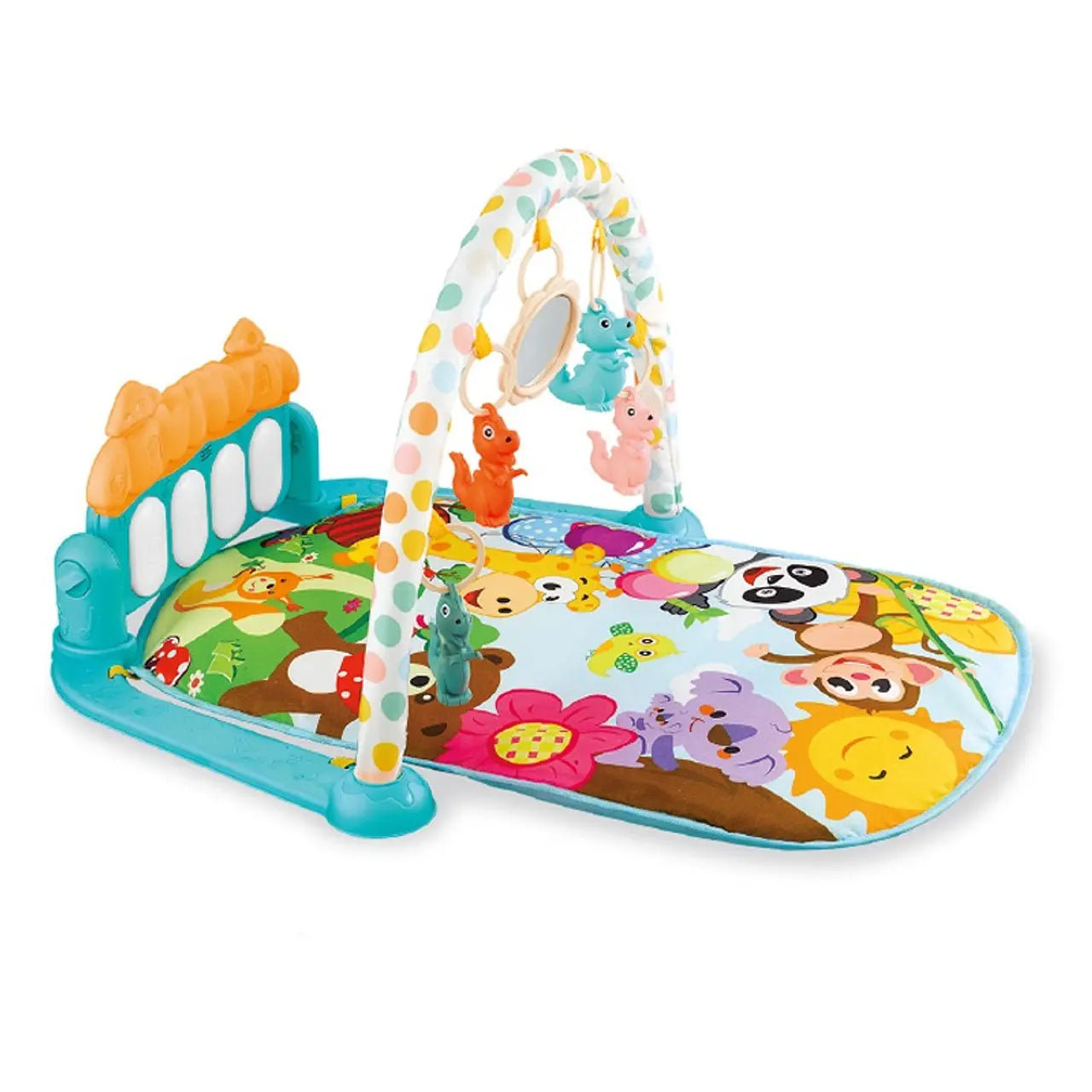 Alfombra Didactica Gimnasio Para Bebé Con Accesorios Musical
