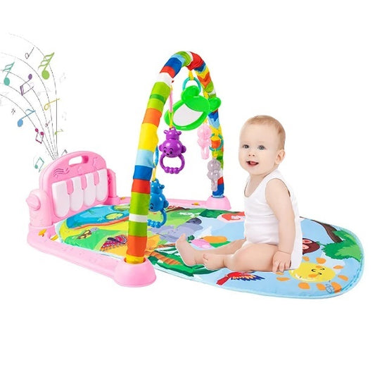 Alfombra Gimnasio Musical Con Piano Para Bebés Didactica