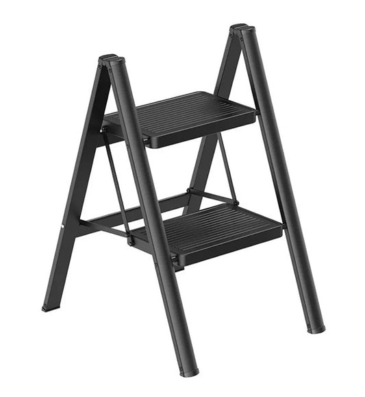 Escaleras Plegables Escaleras Multiproposito Metalica 2nivel Negro