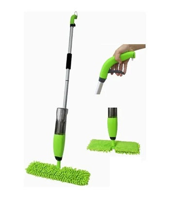 Mopa Spray Microfibra Mopa Trapeador Roceador Pisos Aseo
