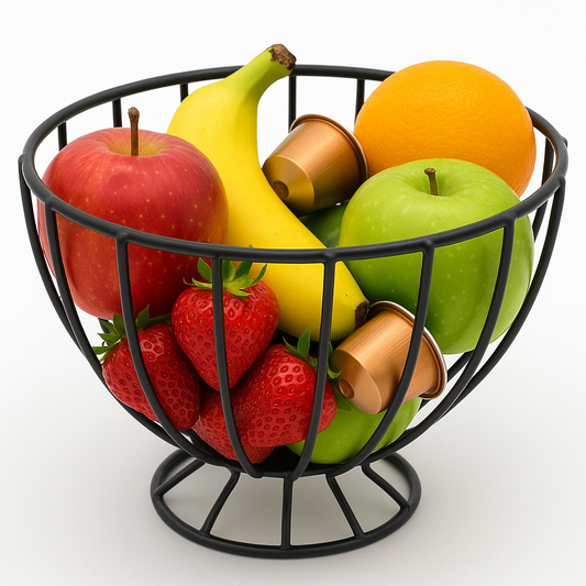Frutero Mini Bowl Frutero De Mesa Organizador Capsulas Cafe