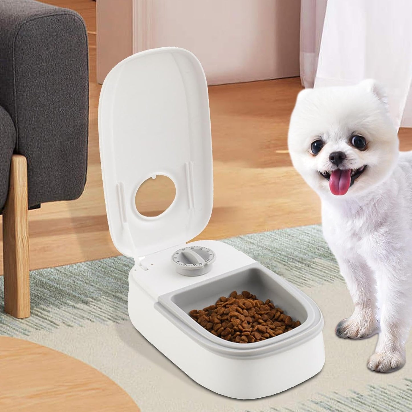 Dispensador Automatico Alimento Comedero Mascota Perro Gato