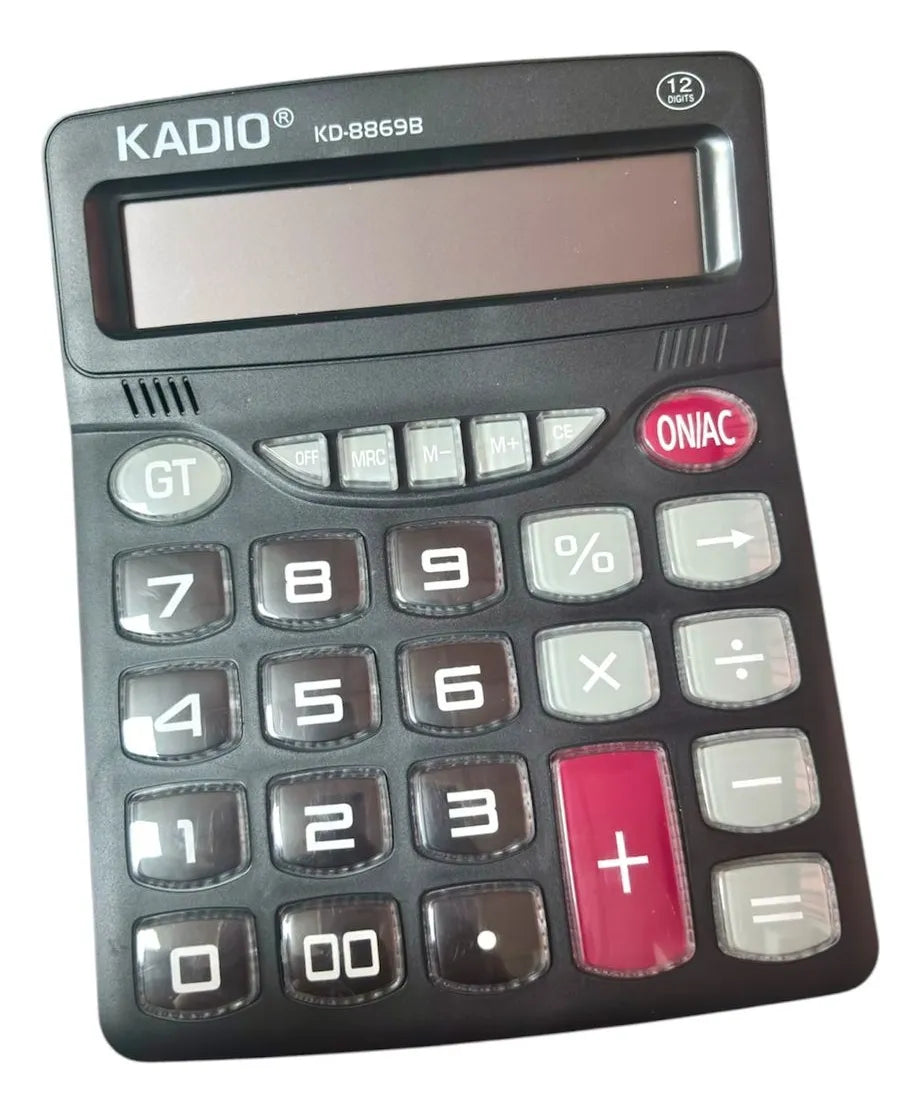Calculadora Kadio Kd-8869b 12 Digitos Calculadora Escritorio