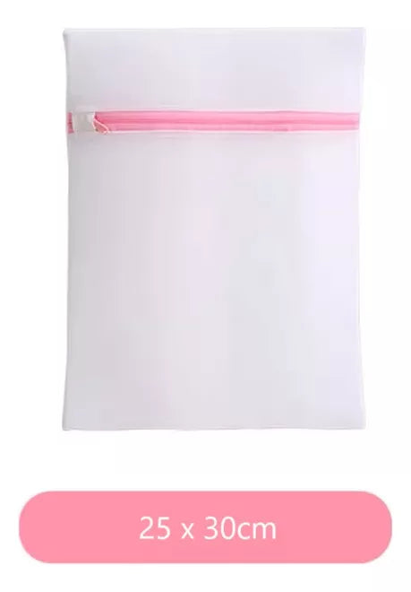 Malla Bolsa Lavado Ropa Bolsa Lavadora Ropa Delicada 25x30cm