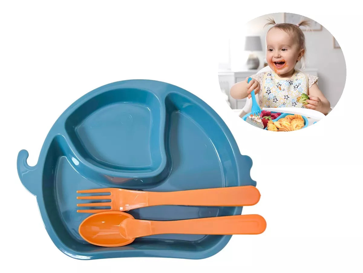Set De Platos De Comida Para Bebes Vajillas Para Bebe