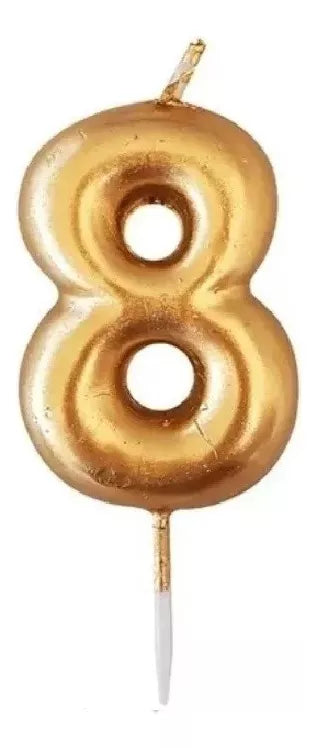 Velas De Cumpleaños Vela Numero O Signo Interrogacion Torta