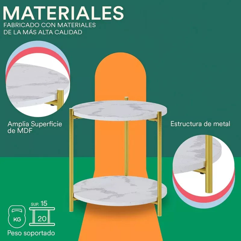 Mesa Centro Redonda Decorativas Mesa Living Mesa De Centro