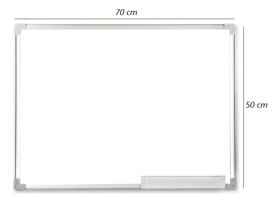 Pizarra Acrilica Pizarra Blanca Pizarra Aluminio 50x70cm