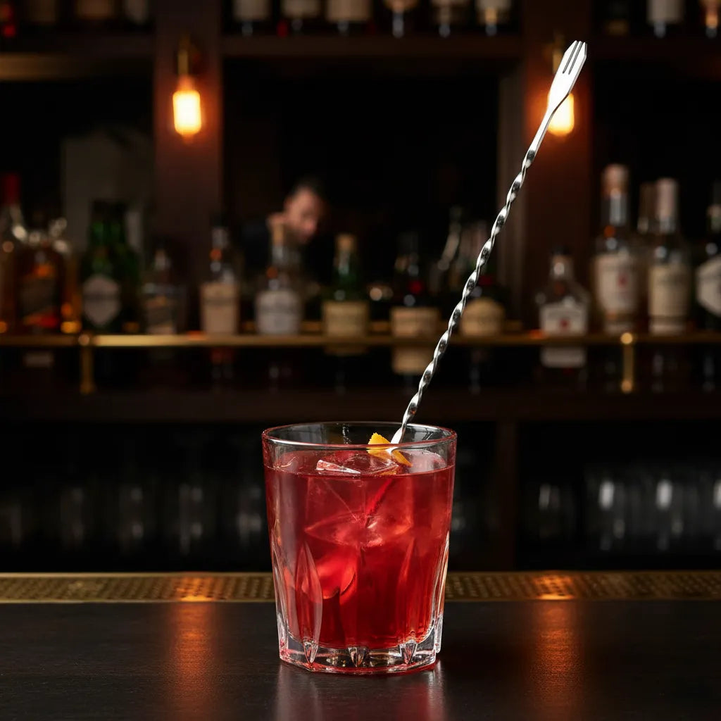 Cuchara Mezcladora Bar 32cm Acero Inoxidable Bartender