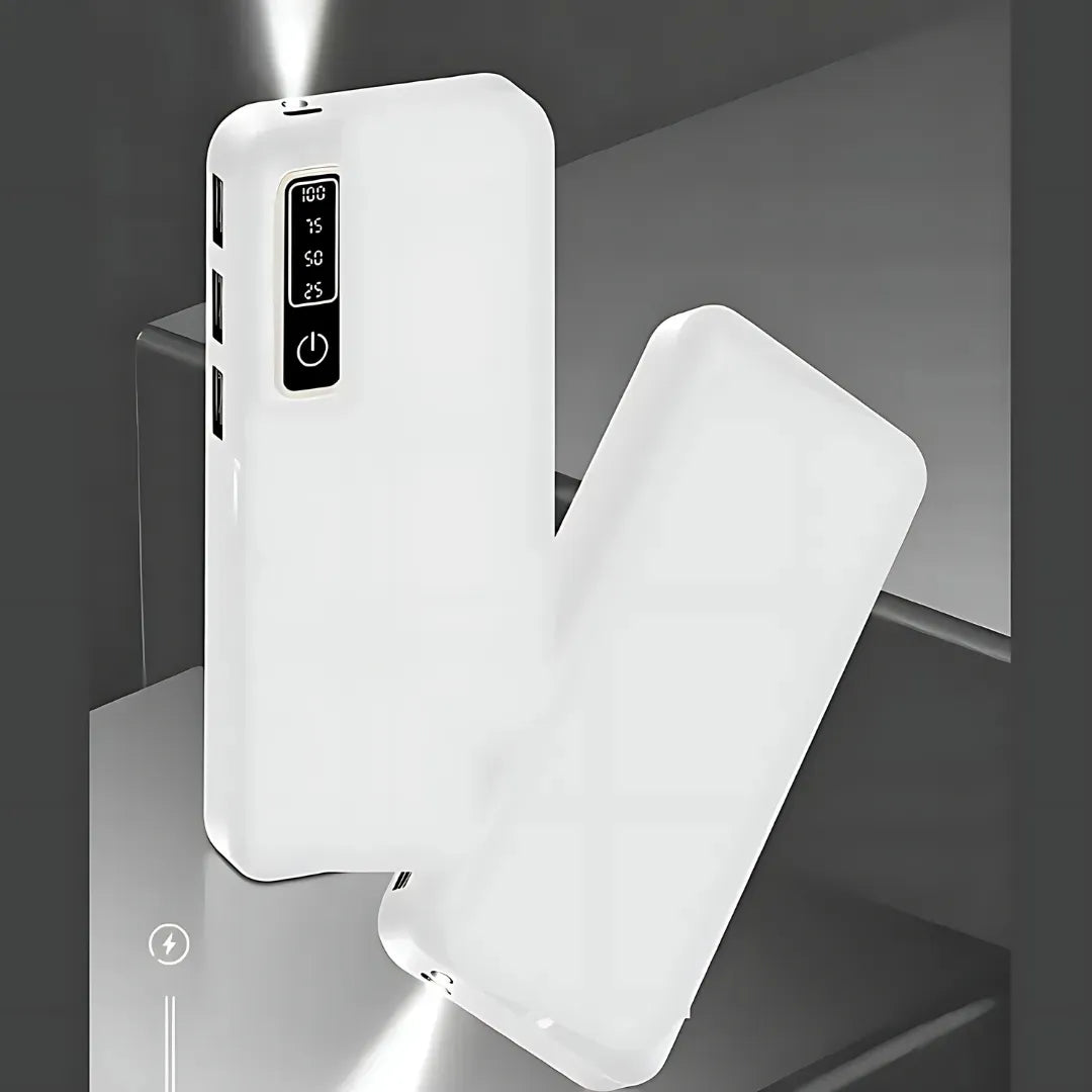 Power Bank 20000mah Cargador Portatil Usb-c - 3 Entradas