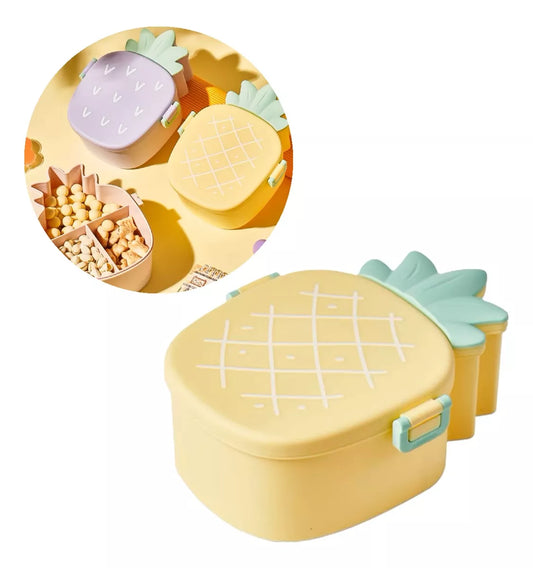 Fiambrera Contenedor Tapper De Colaccion Recipientes 300ml