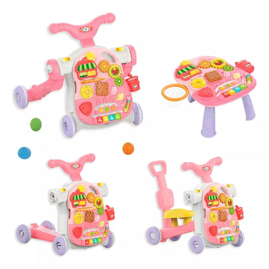 Caminadora Andadera Correpasillos Andador Bebe 4 En 1 Niños