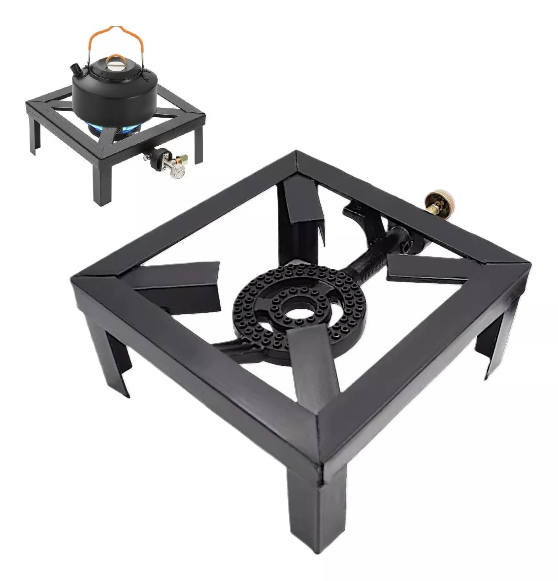 Cocinilla Gas Fogon Portatil Estufa Camping Gas 1 Quemador