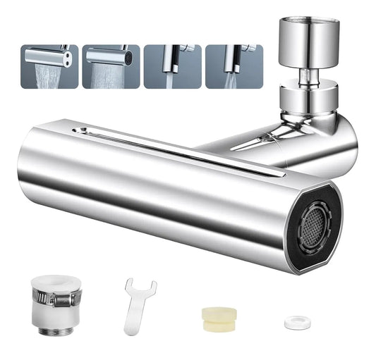 Extensor Llave Grifo Lavaplatos - Alta Presion 360° 4 Modos