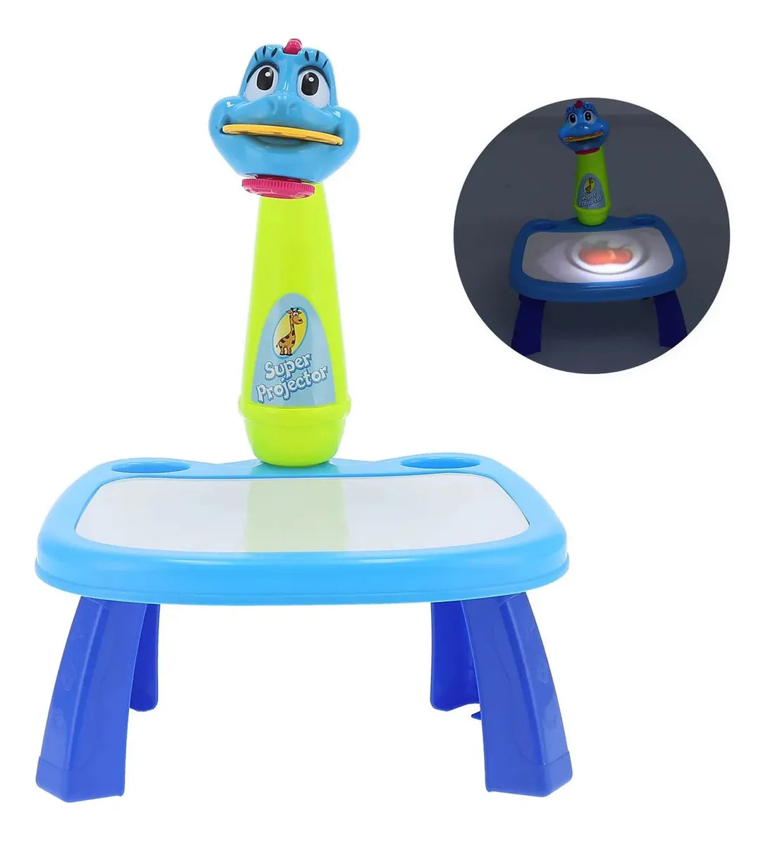 Mesa Magica Pizarra Led Niños Proyector Para Pintar Dibujar