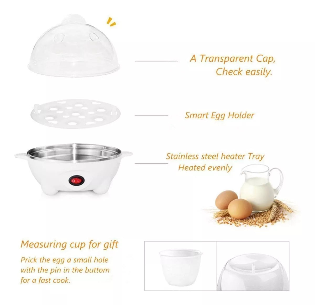 Cocedor De Huevos Hervidor De Huevos Cocedora Huevos