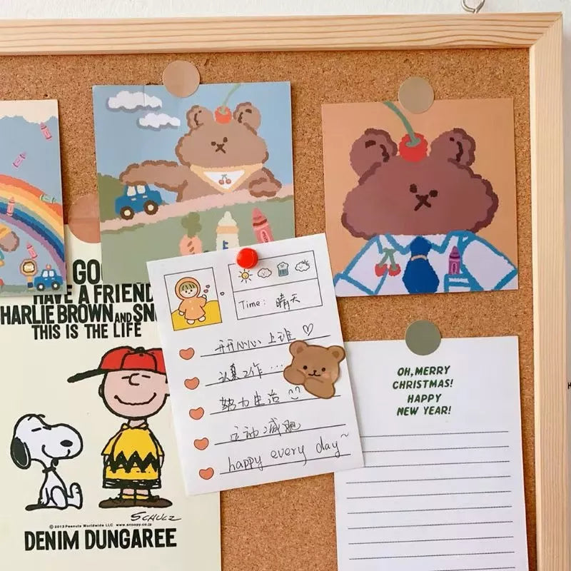 Pizarra Corcho Diario Mural Corcho Pizarra Corchos 30x20cm