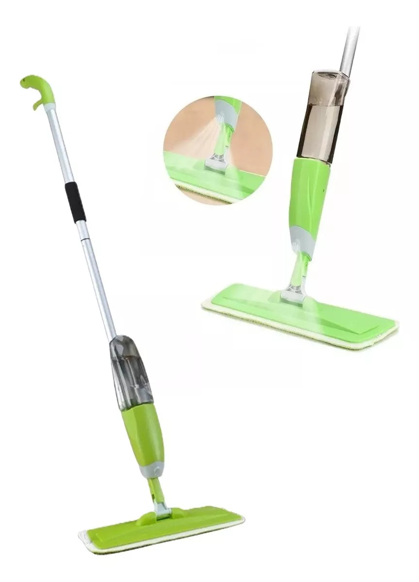 Mopa Spray Microfibra Mopa Trapeador Pisos Aseo Con Roceador