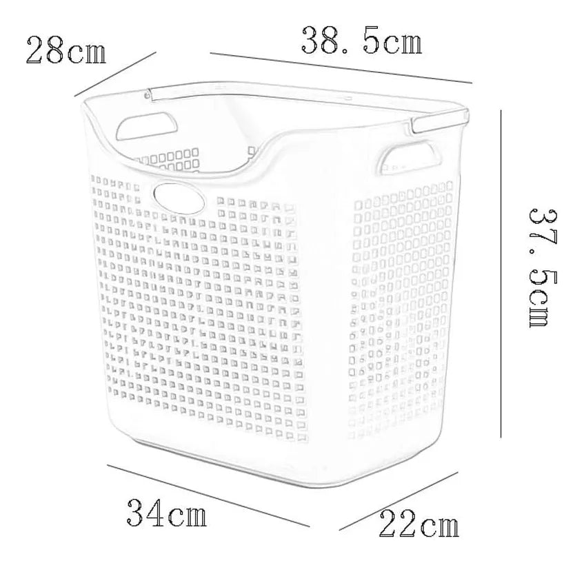 Canasto Para Ropa Sucia Cesta Canasto Ropa Plastico Canasta
