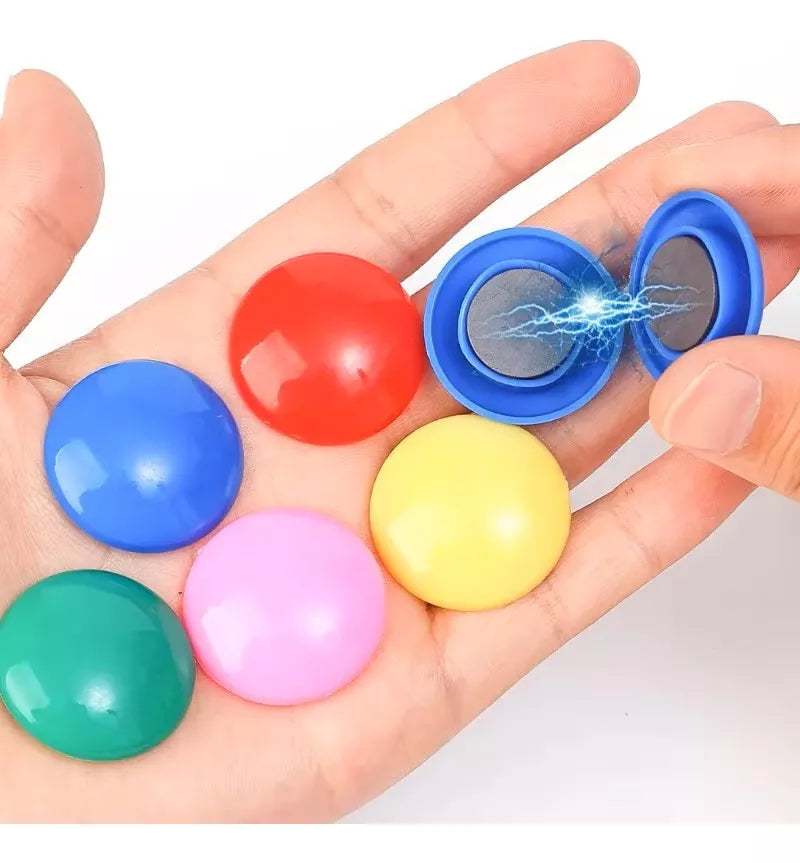 X12 Imanes Refrigerador Imanes Para Pizarra Acrilica 30mm