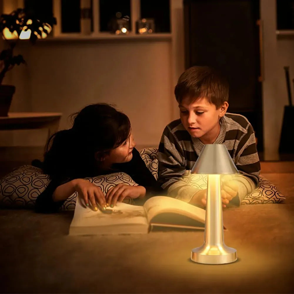 Lampara De Escritorio Lampara De Mesa Touch Led Recargable