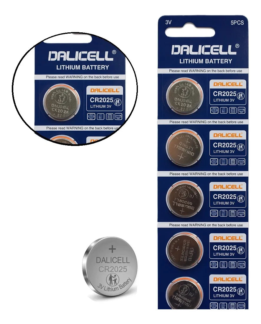 Pilas Boton Cr2025 Bateria De Litio 3v