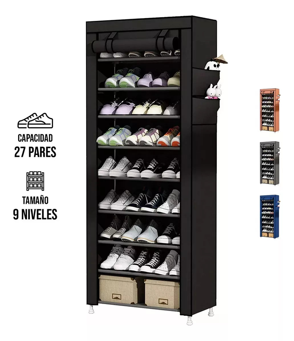 Zapatero Closet Zapatera Mueble Zapatos Organizador 27 Pares