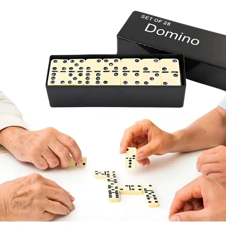 Domino Familiar Juegos De Mesa Juego Domino 28 Piezas 9mm