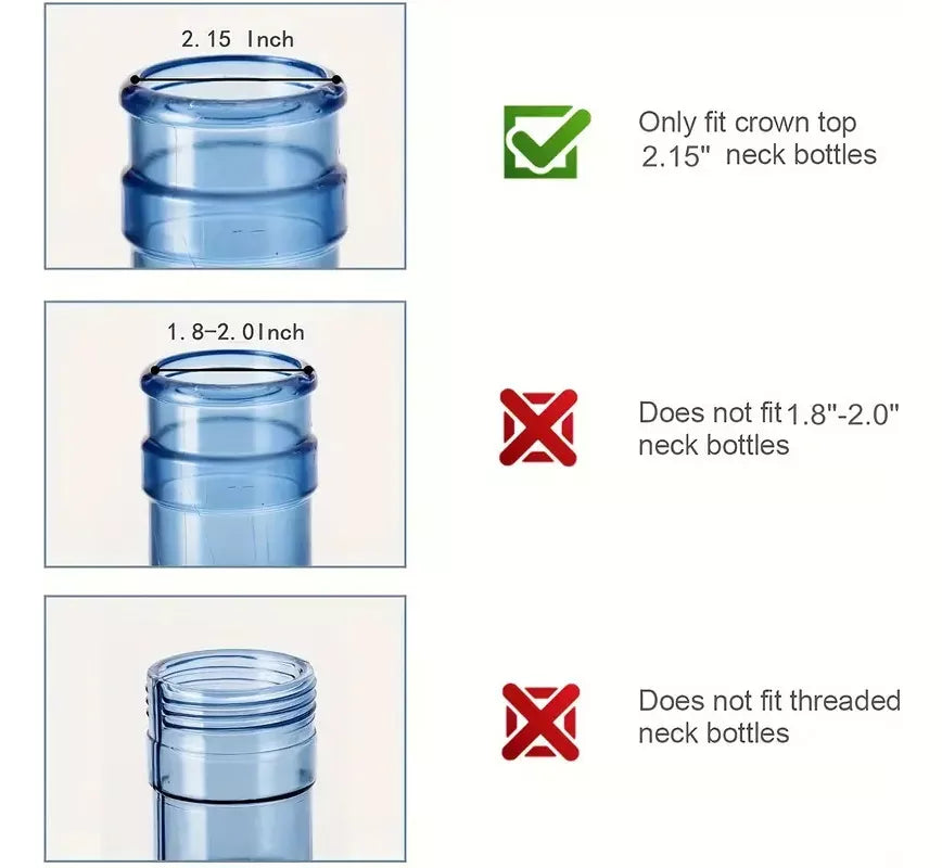 Soporte Dispensador Rack Para 1 Bidon De Agua + Boquilla