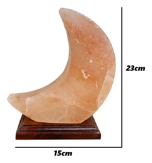 Lampara De Sal Himalaya Piedra Lamparas De Sal Luna 3a4kg