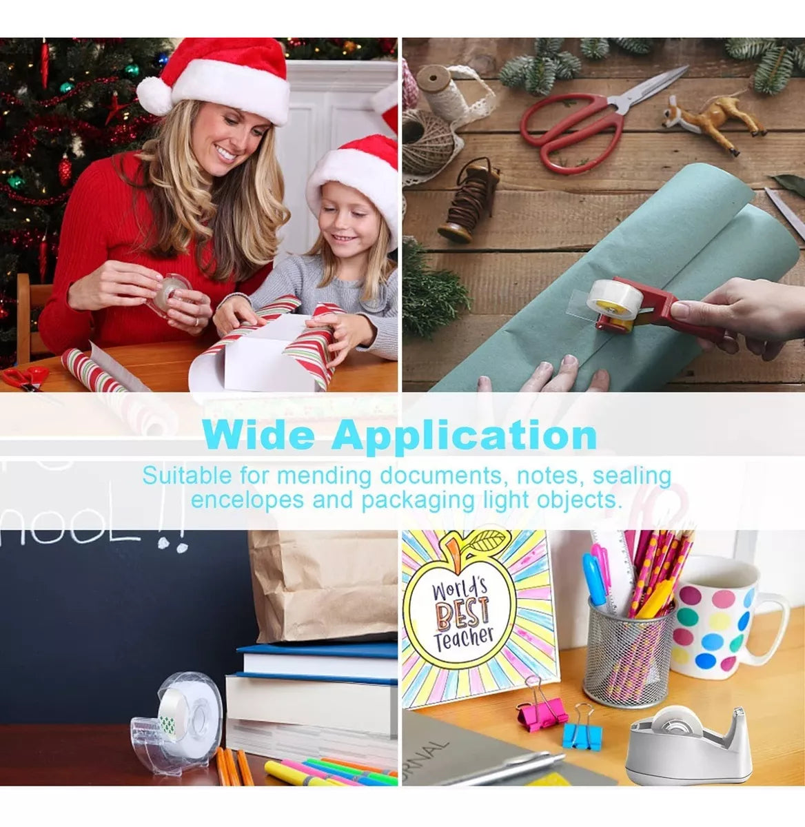 Cinta Scotch. De Embalaje Adhesiva 12 Rollos C/u Generica