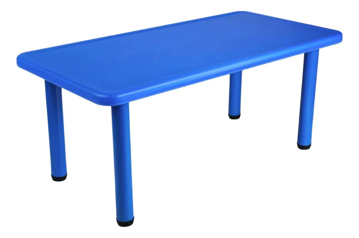 Mesa Plastica Infantil Rectangular Mesas Para Niños 1.20x50