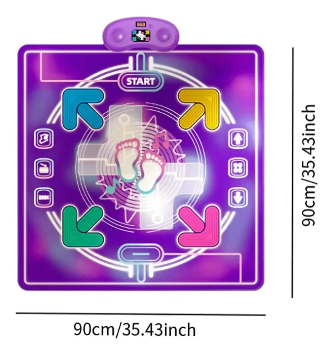 Alfombra Musical De Baile Infantil Tapete Electronico