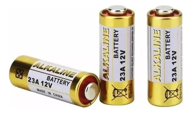 Pack X5 Baterias Pilas Alcalinas Pilas 23a 12v Display