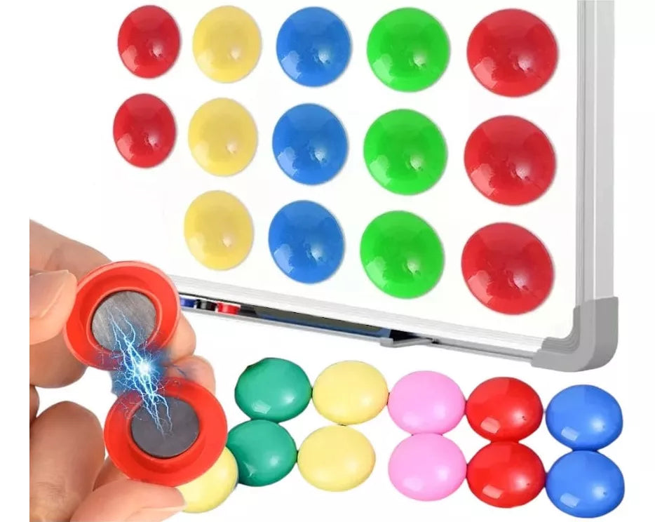 X12 Imanes Refrigerador Imanes Para Pizarra Acrilica 30mm