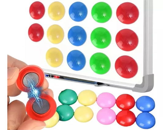 X12 Imanes Refrigerador Imanes Para Pizarra Acrilica 30mm