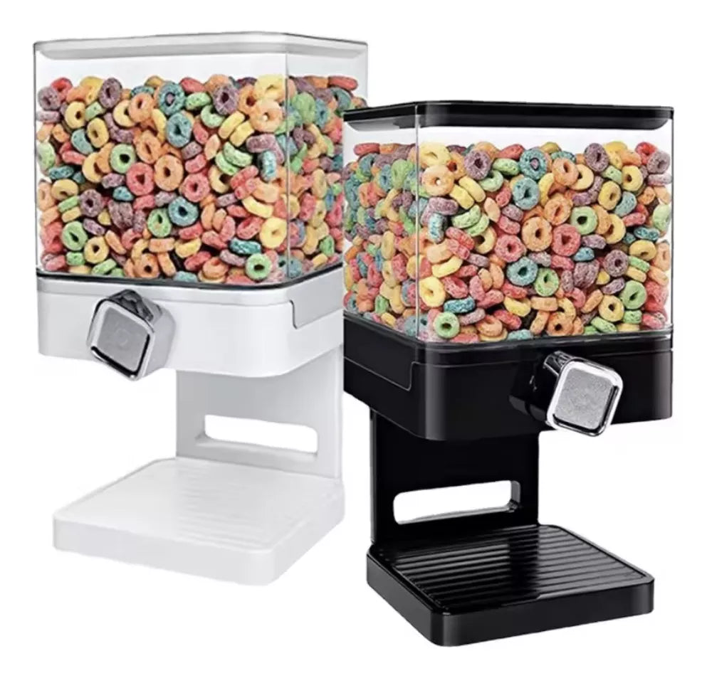 Dispensador De Cereal Cuadrado Contenedor Alimentos 3.7l