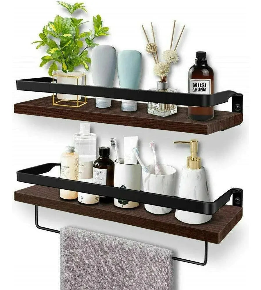 Repisas Flotantes Estantes Organizador Multifuncional Madera