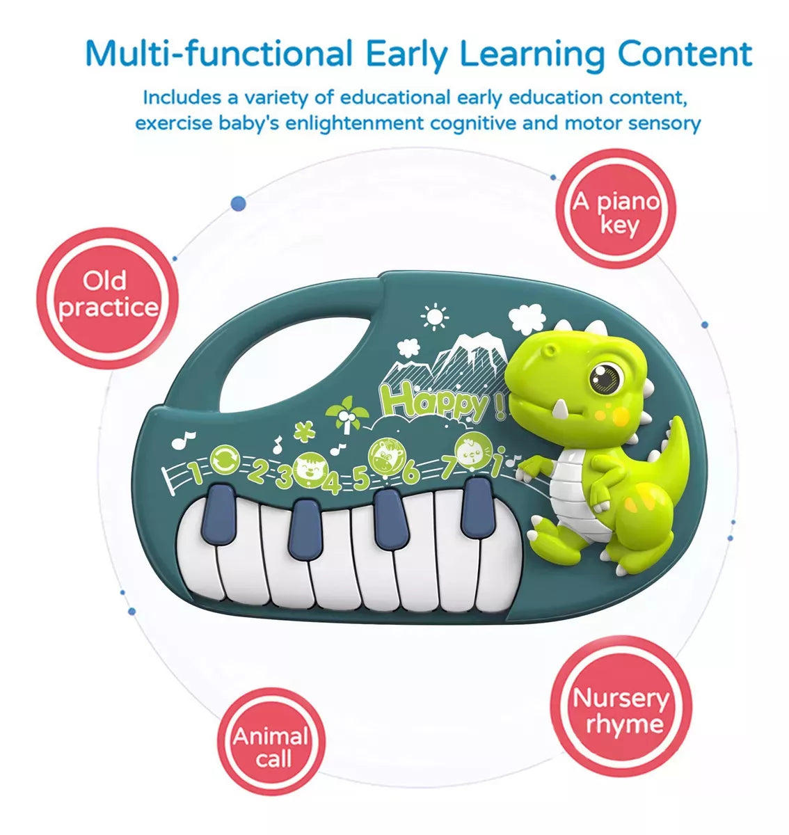 Teclado Piano Musical Teclado Musical Para Bebes 12teclas