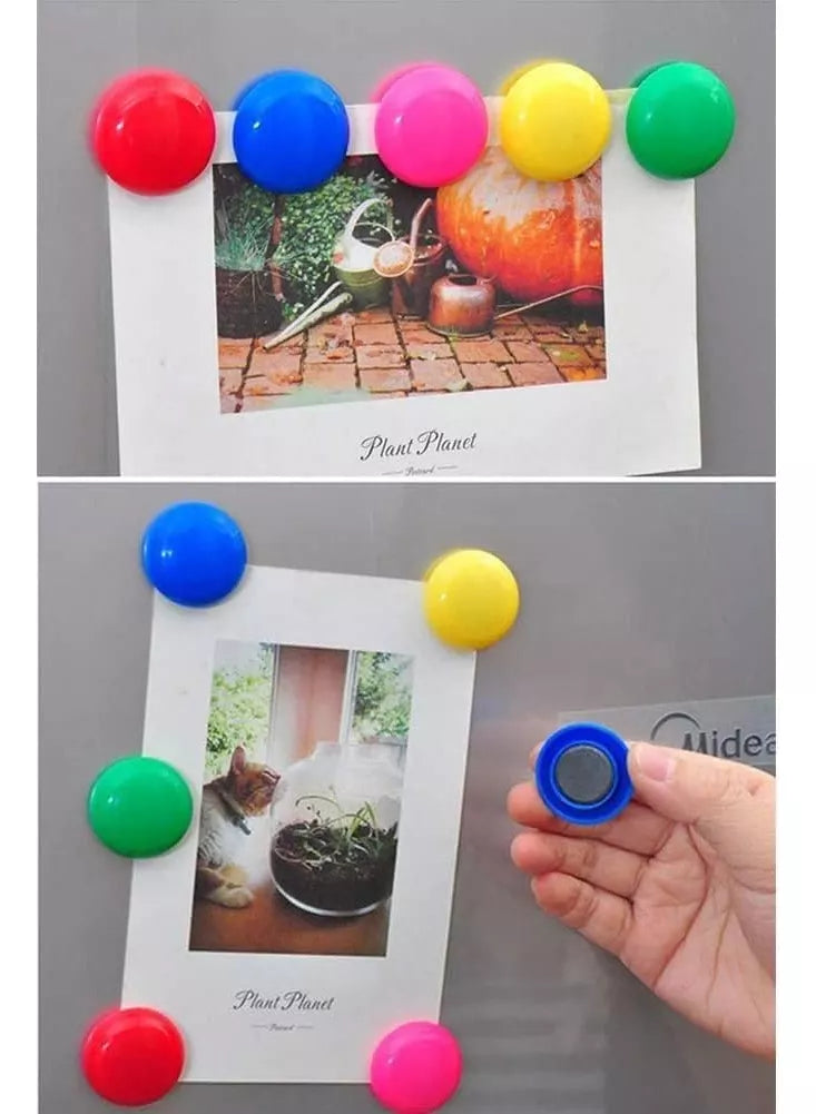 X12 Imanes Refrigerador Imanes Para Pizarra Acrilica 30mm