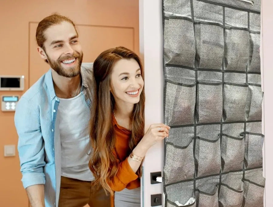 Organizador Colgante Puerta 16 Bolsillos Multiuso 88x45cm