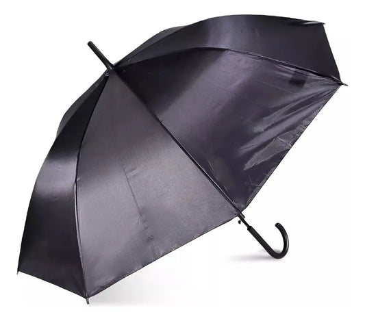 Paraguas Sombrilla Gancho Uv Paragua Lluvia Baston 8varillas