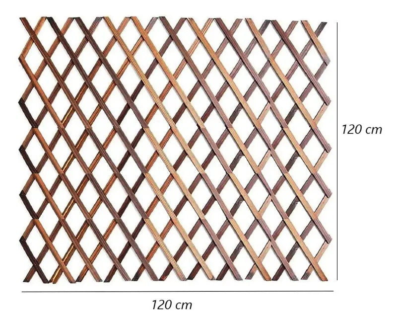 Valla De Madera Para Jardin Valla De Pared 120x120cm Madera