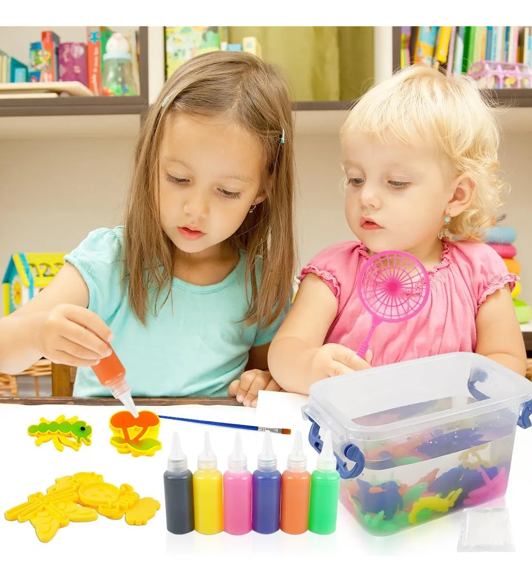 Kit De Elfo De Agua Magico Sensorial Para Niños Water Gel