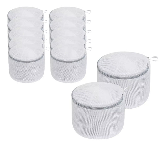 Pack X12 Malla Bolsa Lavado Ropa Bolsa Lavadora Para Brasier