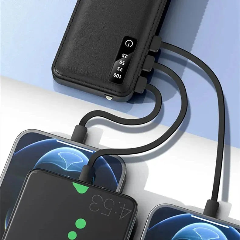 Power Bank 20000mah Cargador Portatil Usb-c - 3 Entradas