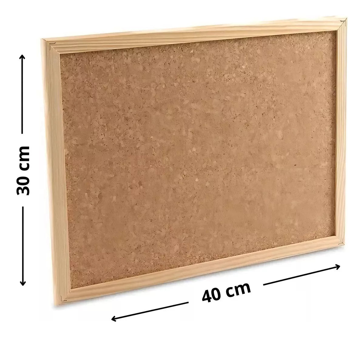 Pizarra Corcho Diario Mural Corcho Pizarra Corchos 40x30cm