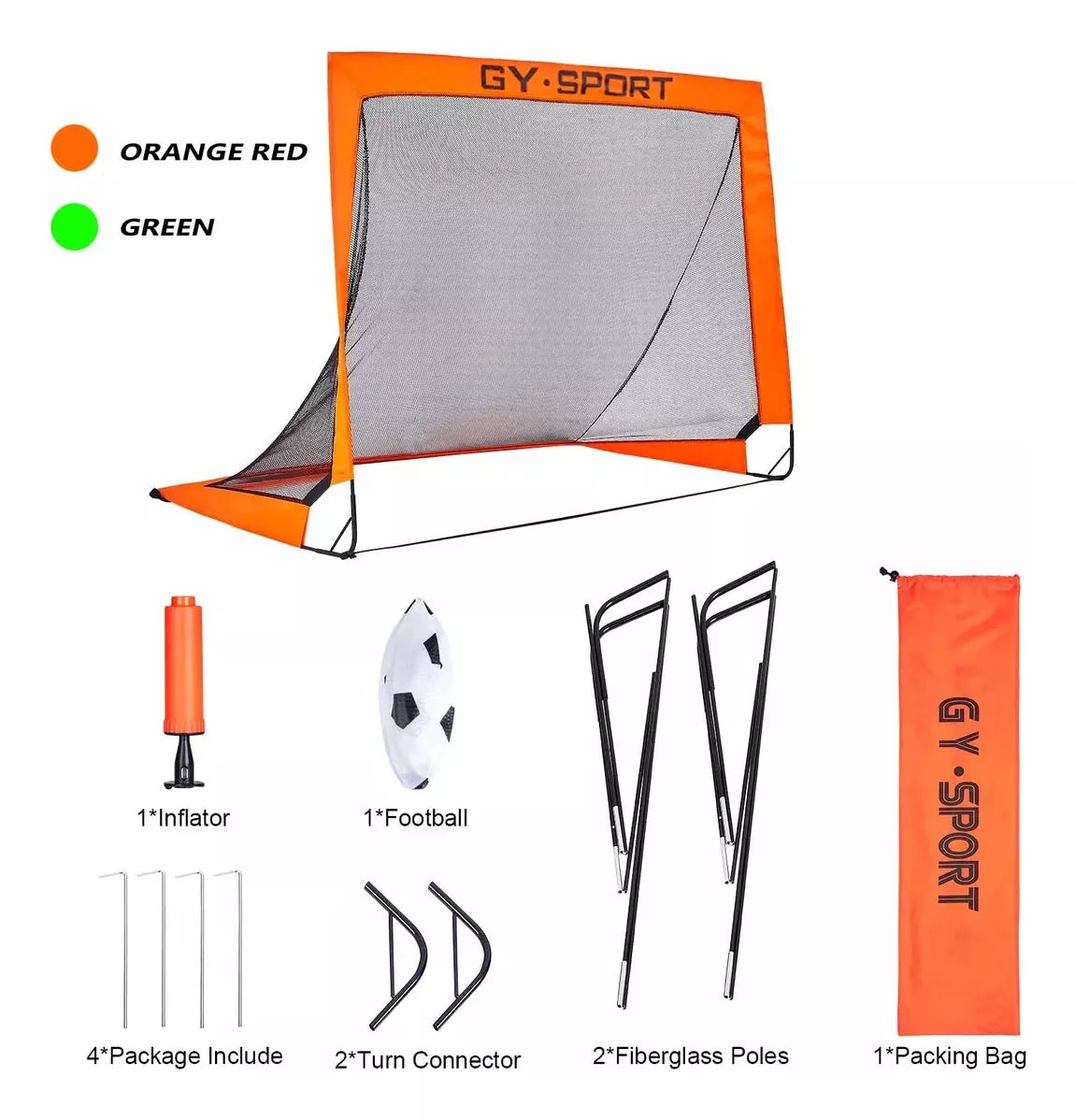 Arco De Futbol Niño Autoarmable Arcos Futbol Infantil +bolso