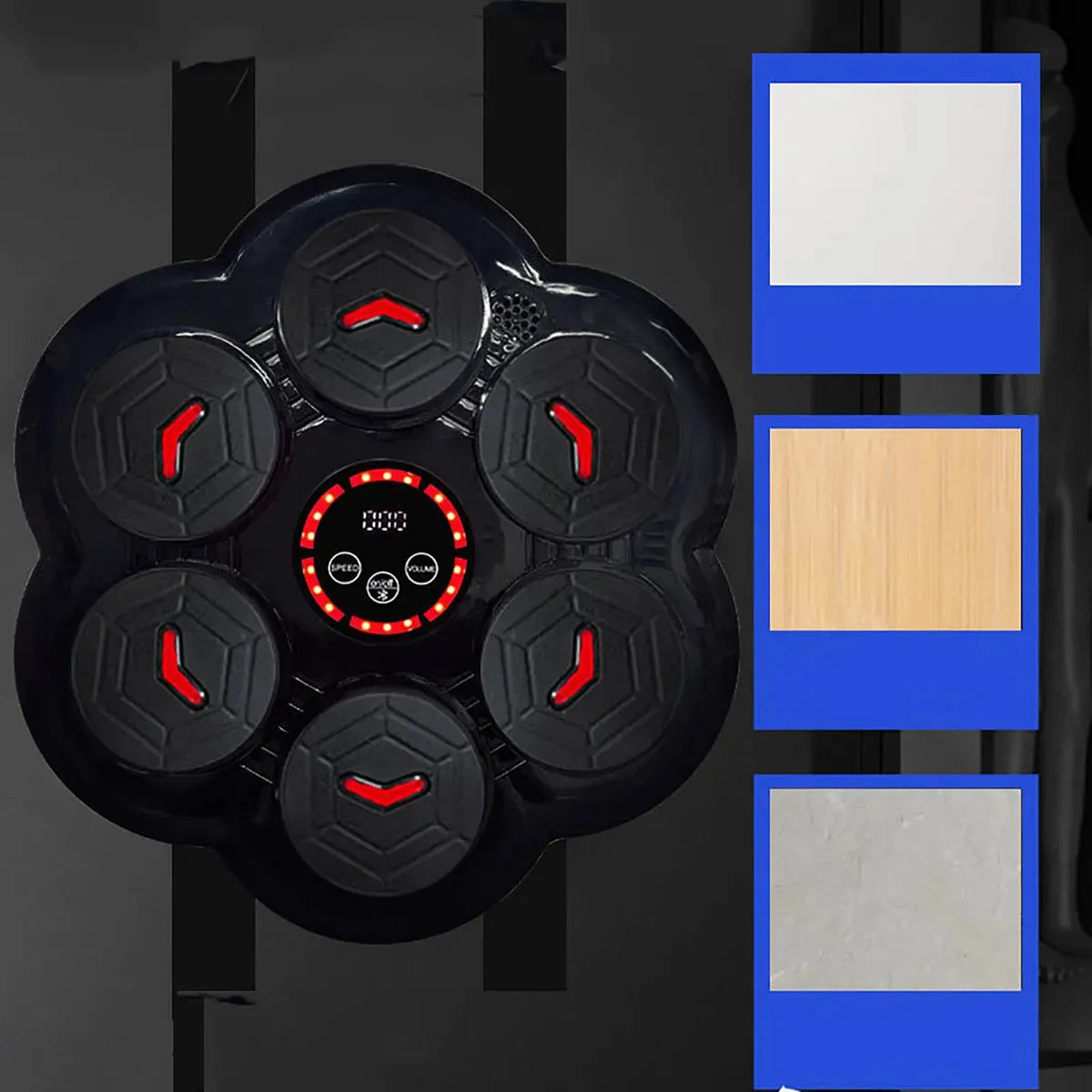 Maquina De Boxeo Musical Con Bluetooth Para Entrenamiento